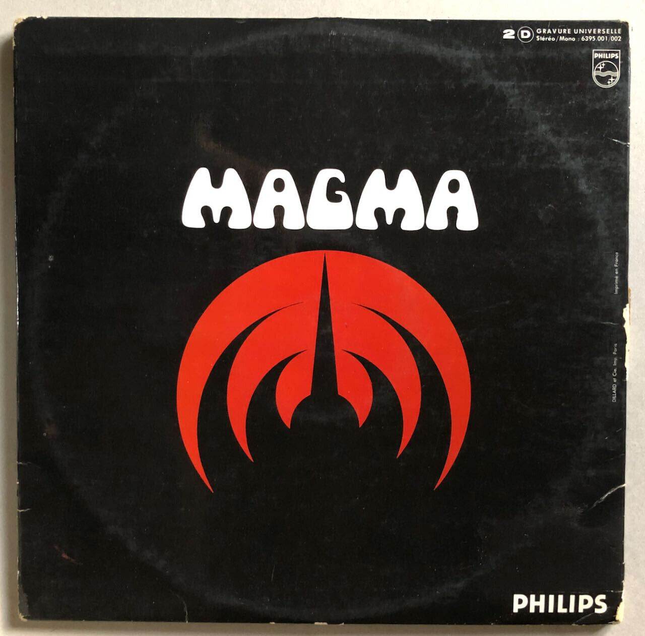 Magma — 1er album — 1er pressage original press 2 x LPs — Philips 6395001 — 1970