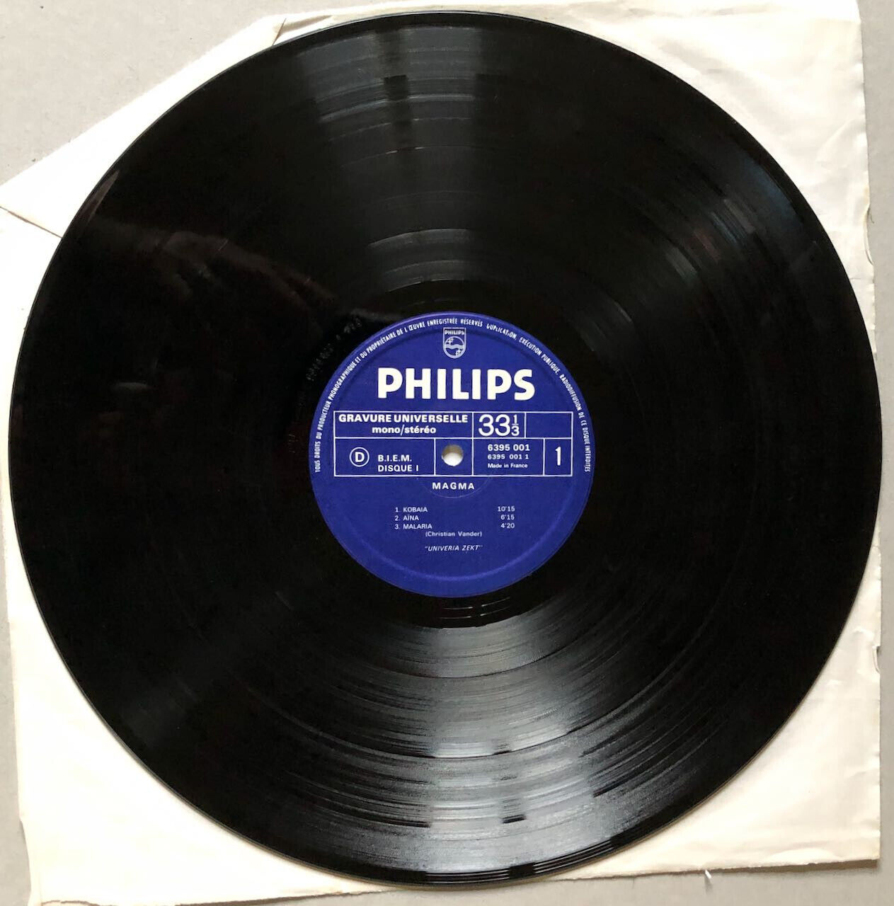 Magma — 1er album — 1er pressage original press 2 x LPs — Philips 6395001 — 1970