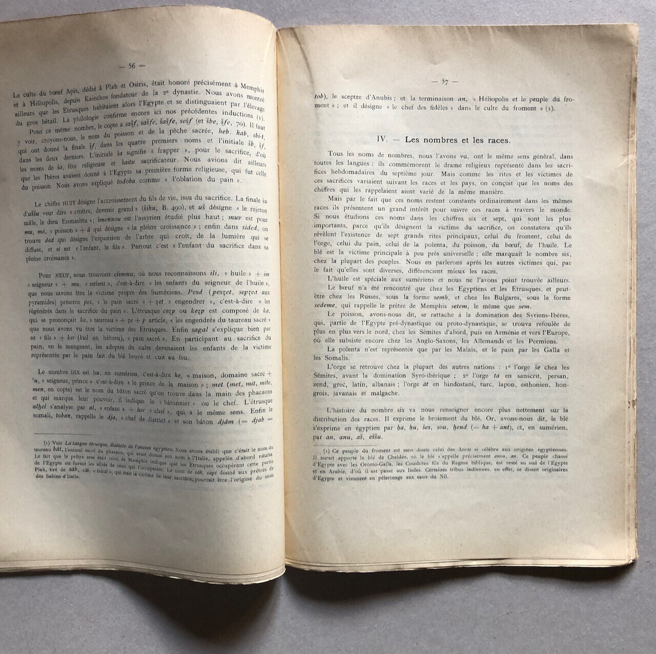 H. de Barenton — L'Origine des grammaires — études orientales — Geuthner — 1925