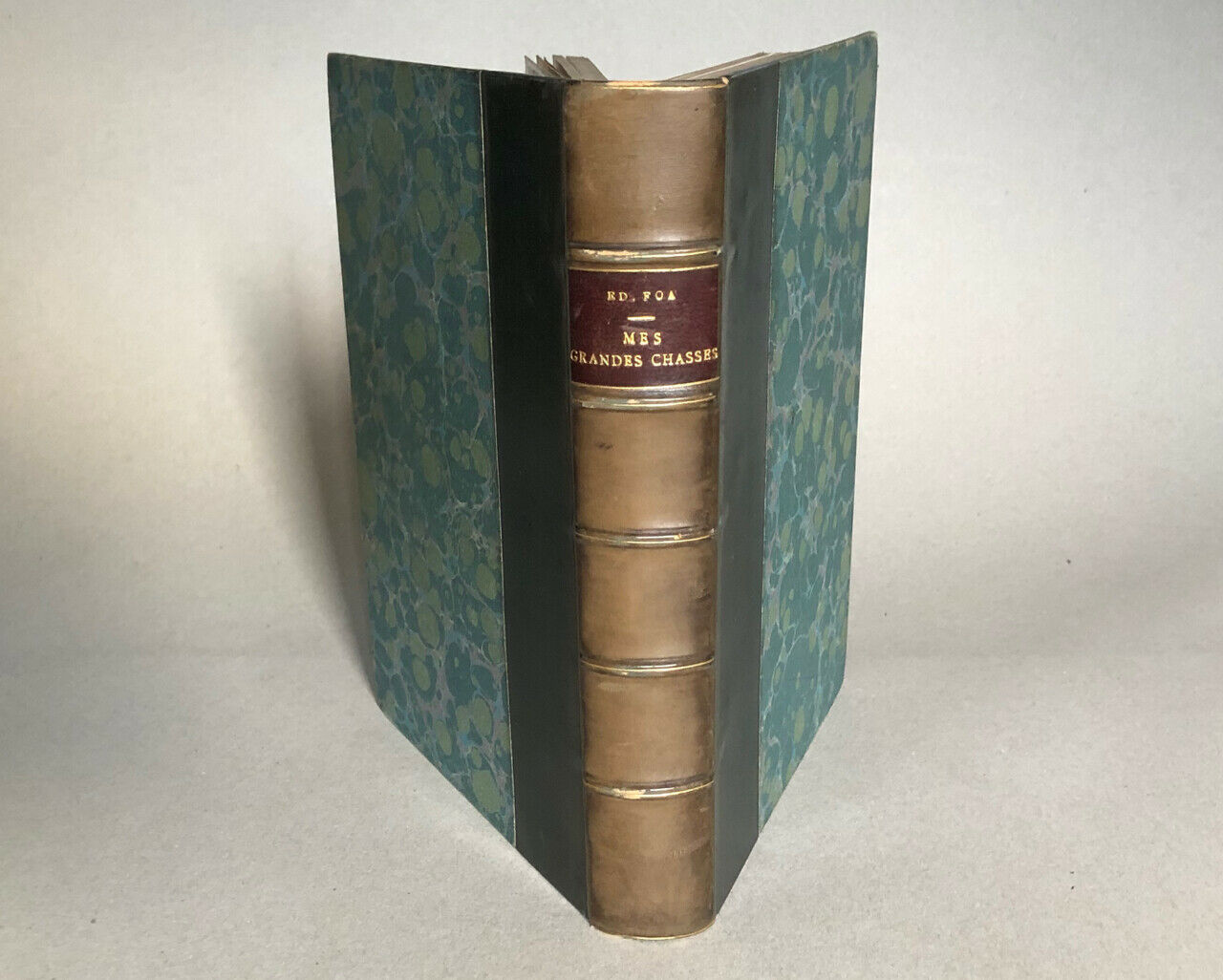 Foà — My Great Hunts in Central Africa — 1 map, 82 grav. — Plon — 1901.