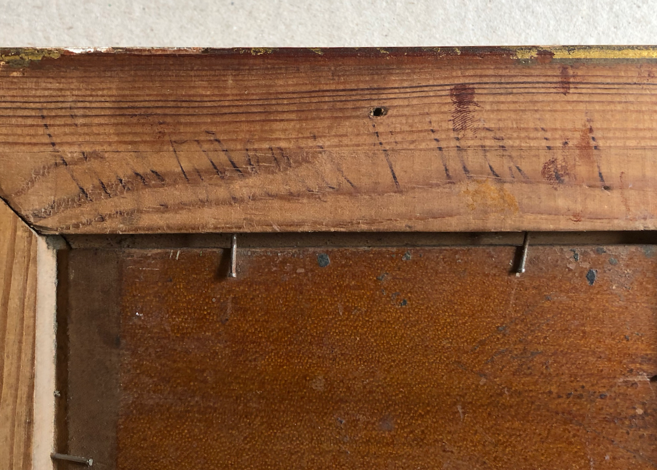 Anonyme — Église Saint Philibert de Trégunc — huile sur panneau — fin XIXe 14x21