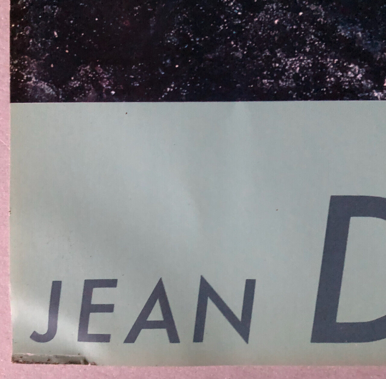 Jean Dubuffet — portrait d'André Dhôtel — affiche 50x70 — Centre Pompidou — 1988