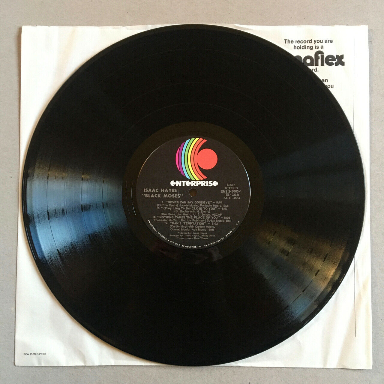 Isaac Hayes — Black Moses — 2 LPs — fold-out — Enterprise – ENS-5003 — US 1971.