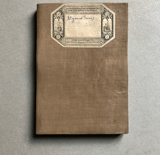Lapie — Map of Algiers and Tunis — colored — Picquet — 76 x 107.5 cm. — 1829.