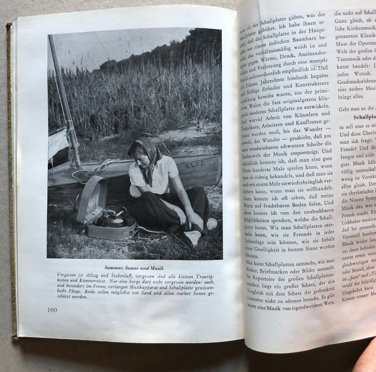 Die Schallplatten-Fibel — catalogue des disques Telefunken — Reher — année 1939.