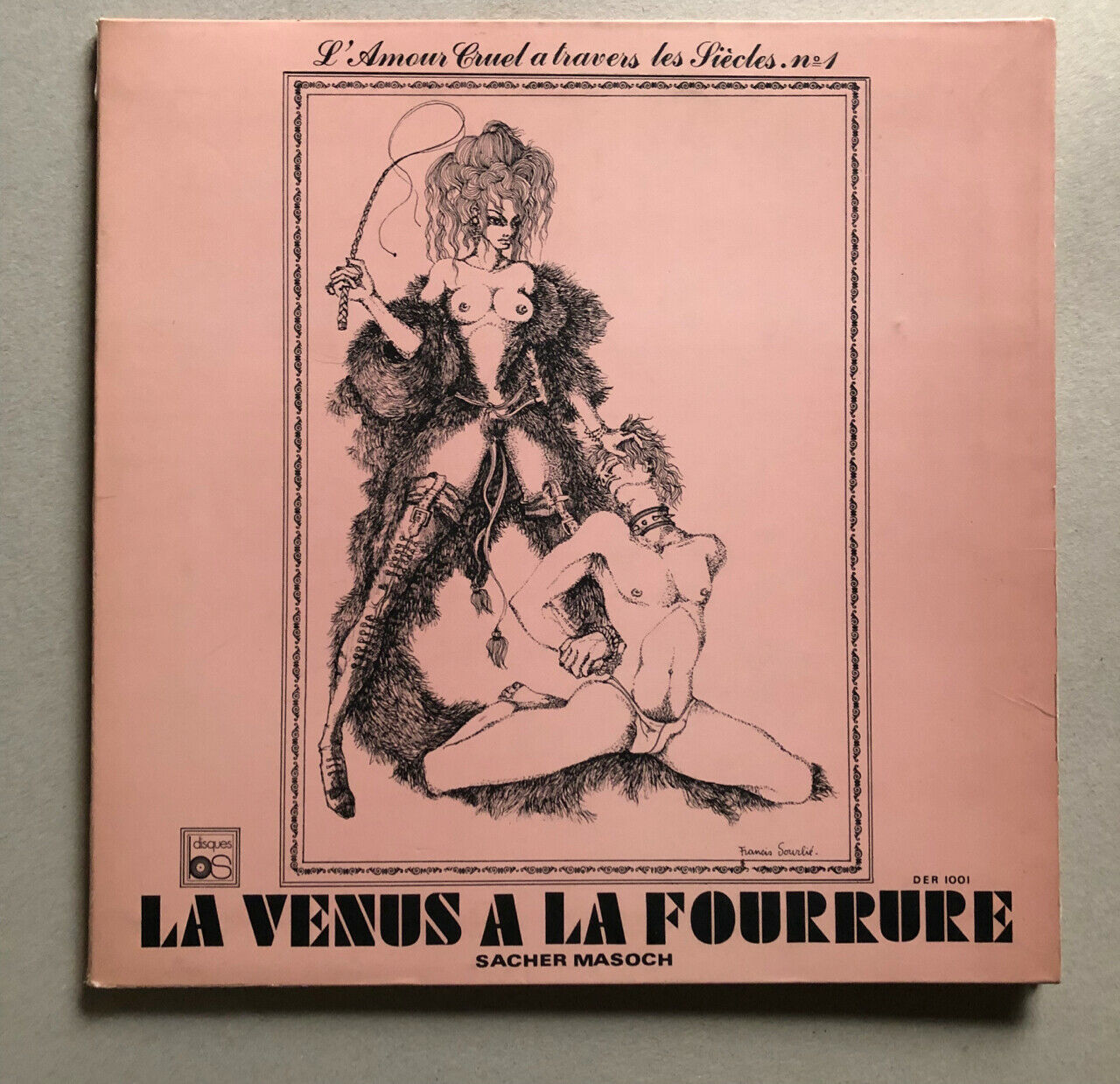 L'amour cruel à travers les siècles — La Vénus à la fourrure + 3 — 4 LPs 1970's