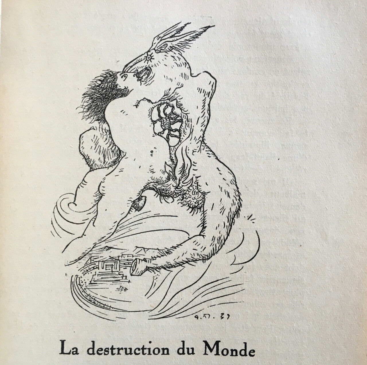Pierre Mabille — Le Miroir du merveilleux — ill. Masson — É.O. — Sagittaire 1940