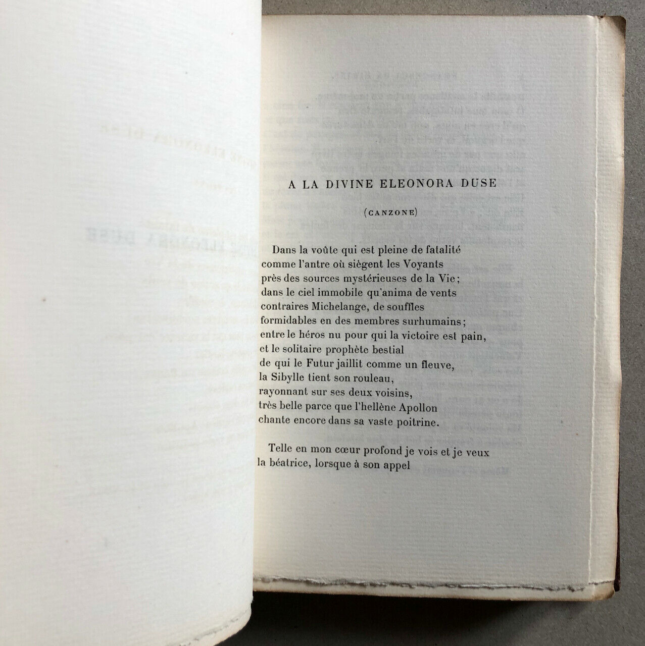 Gabriele d'Annunzio — Francesca da Rimini — é.o. ex. n°/50 — Calmann-Lévy — 1910