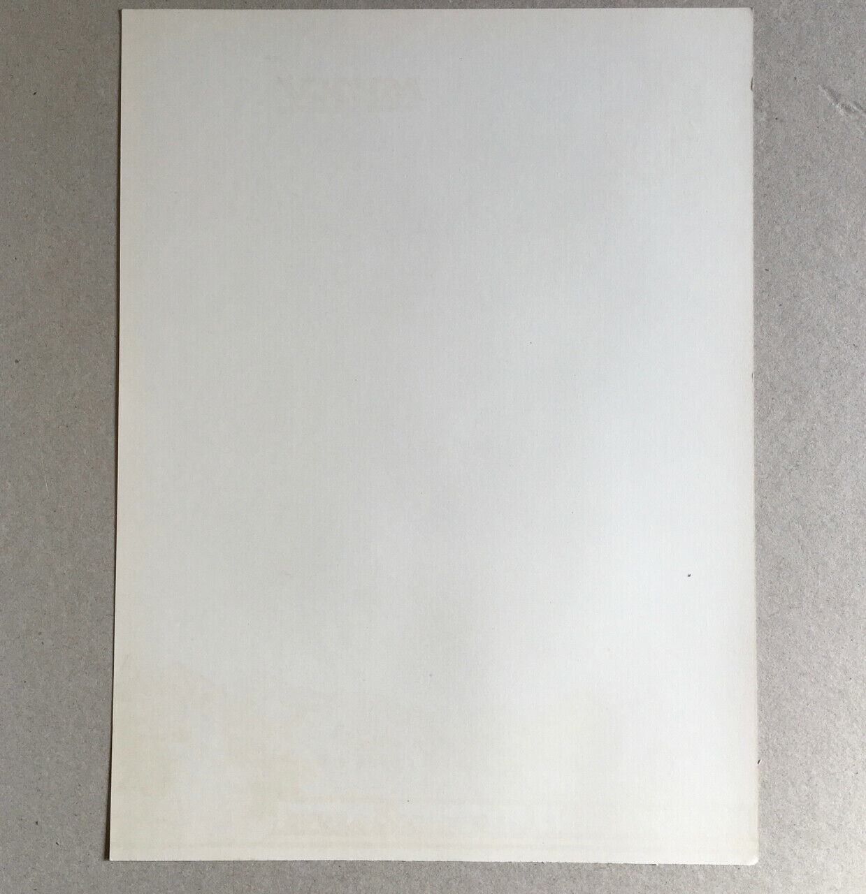 EJ del Rio — Blank menu — art-deco — Izarra Basque liqueur — Biarritz c. 1930