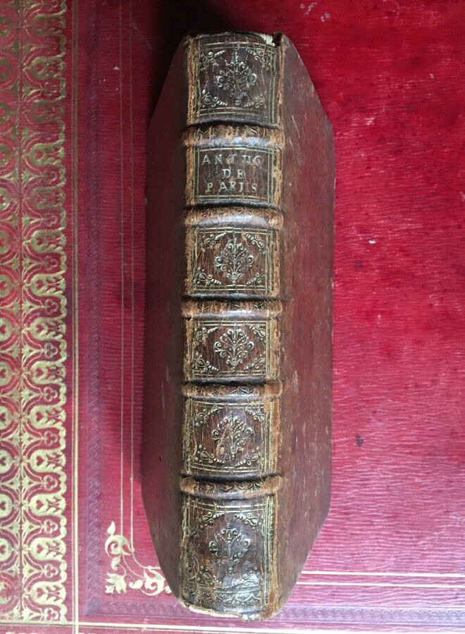 G. CORROZET - LES ANTIQUITÉS CHRONIQUES ET SINGULARITÉS DE PARIS - BONFONS 1586