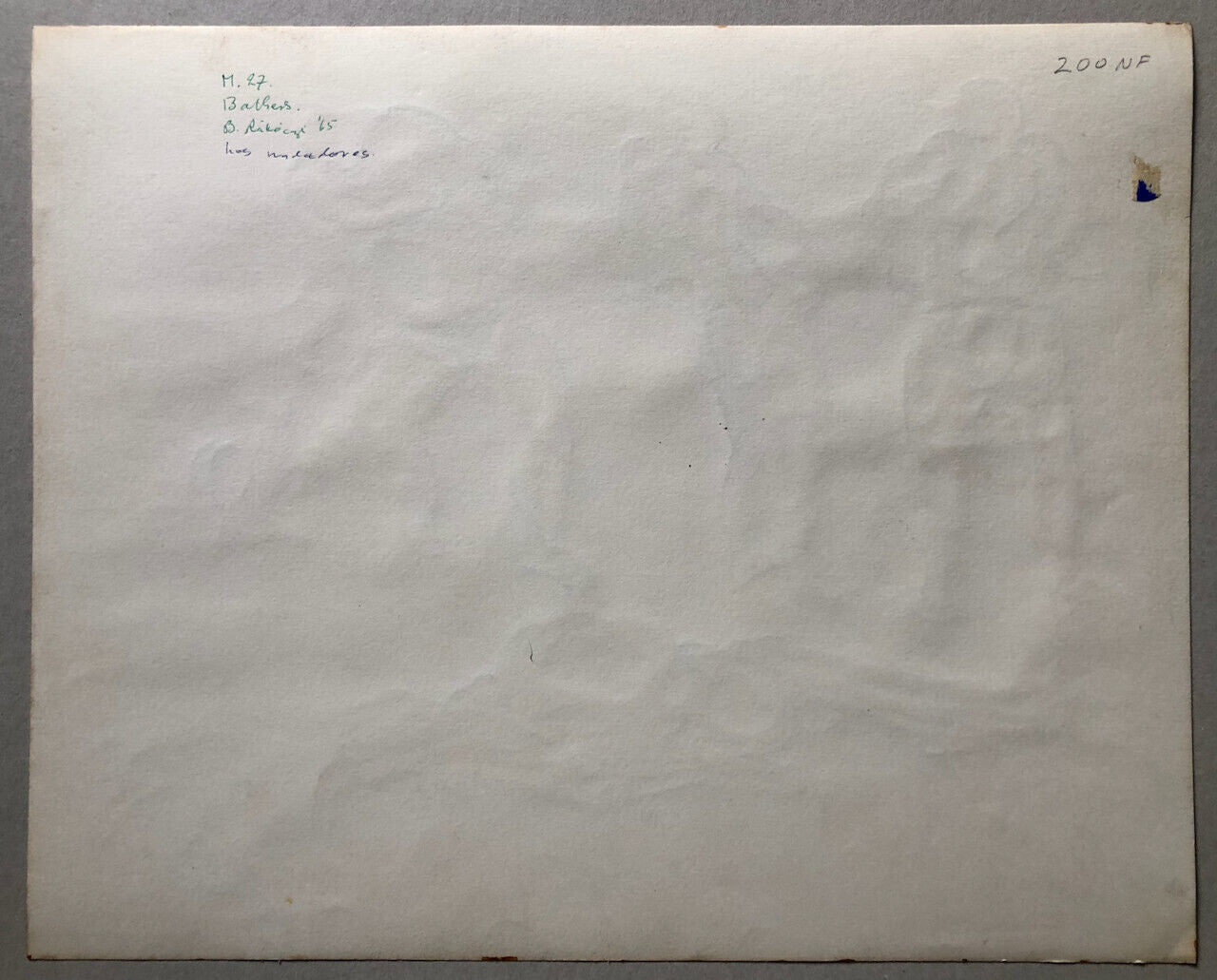 André Mantelet-Martel — 2 paysages — fusain & aquarelle sur papier signés — 1931