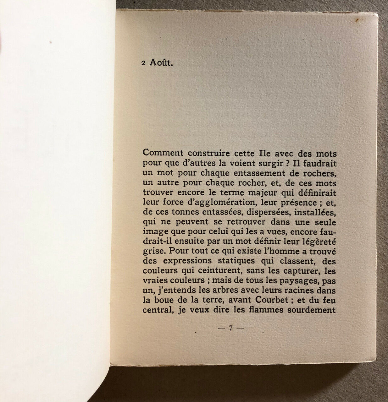 Édouard Loeb — L'Île — envoi autographe à Willy Mucha — Les Pas perdus — 1951.