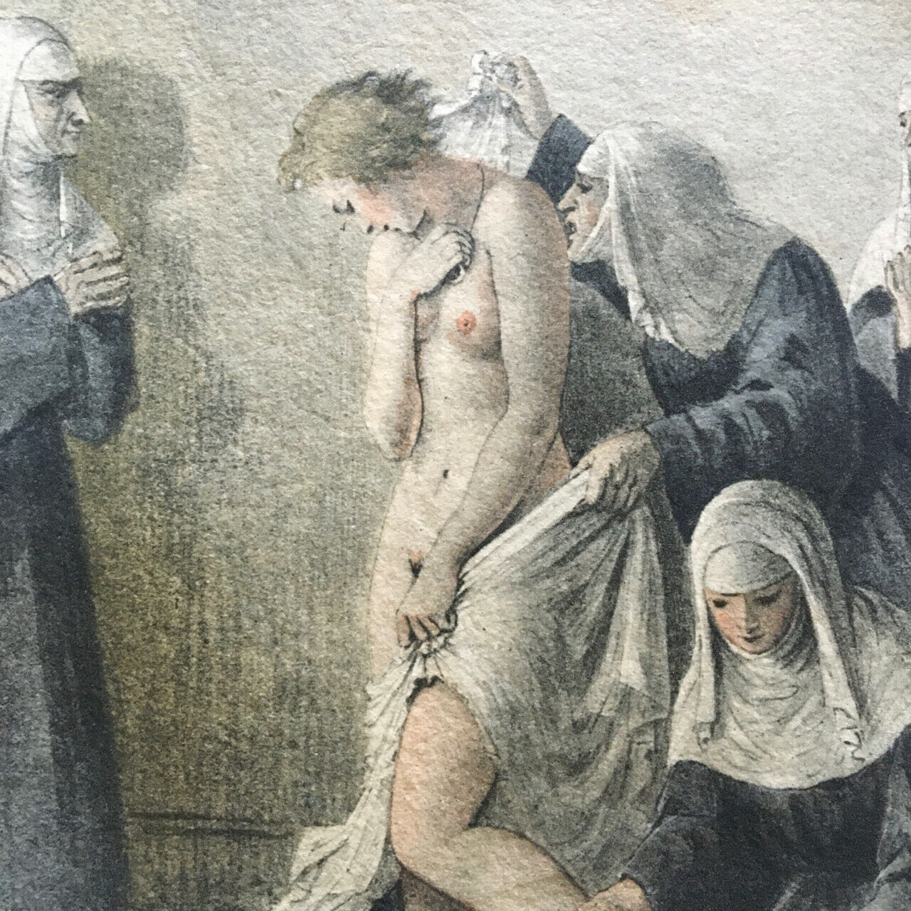 Diderot — La Religieuse — ill. Bécat — triple suite + original — Larrive — 1947.