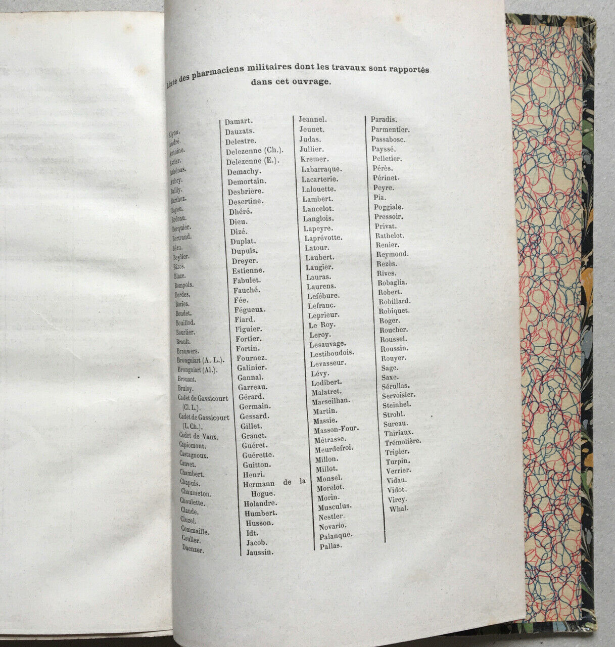 Balland, Antoine— Travaux scientifiques des pharmaciens militaires français — Asselin — 1882