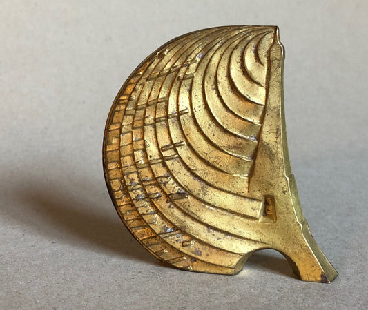 Christophe Curien — centenaire de la tour Eiffel — bronze — H. 77 mm — 1989.