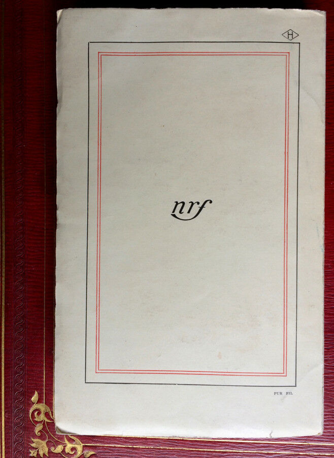 JEAN CAU - LE COUP DE BARRE - ÉDITION ORIGINALE - N° 27/43 - GALLIMARD - 1950.