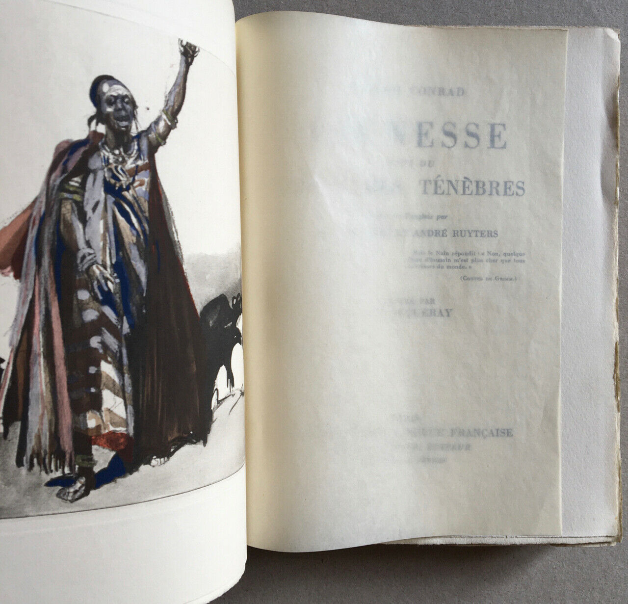 Joseph Conrad — Jeunesse — ill. Ch. Fouqueray — ex. n°/vélin — Redier — 1930.