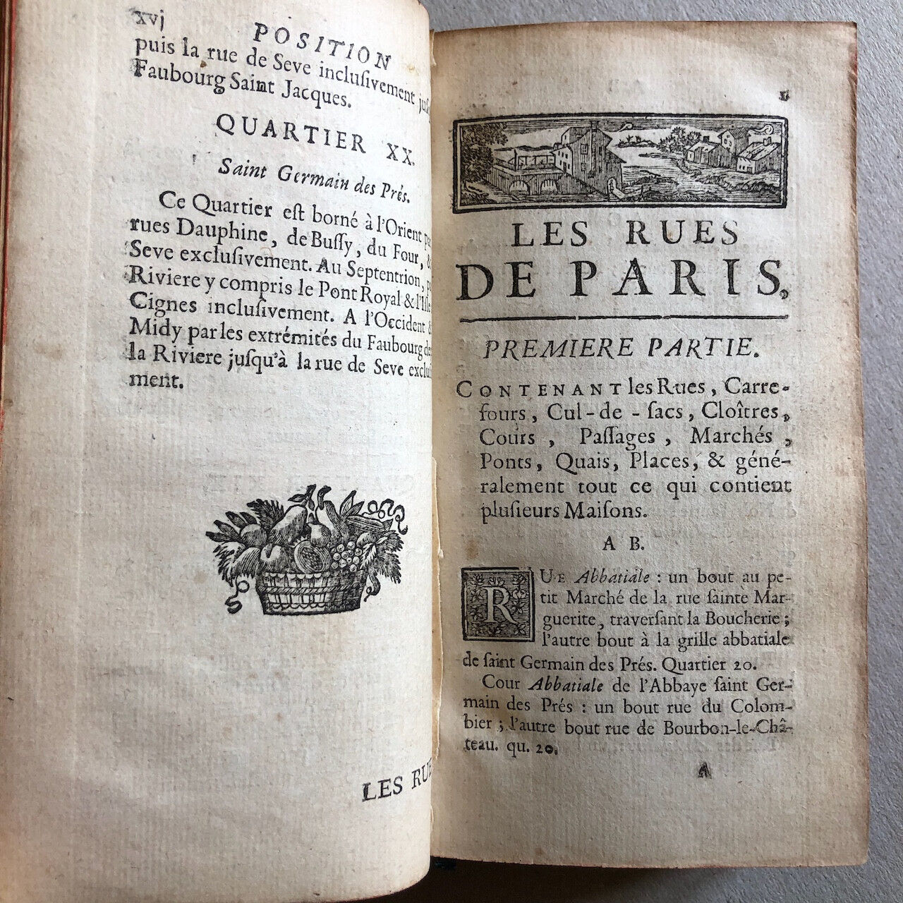 Jaillot — Les Rues et les environs de Paris — Valleyre — 1745.
