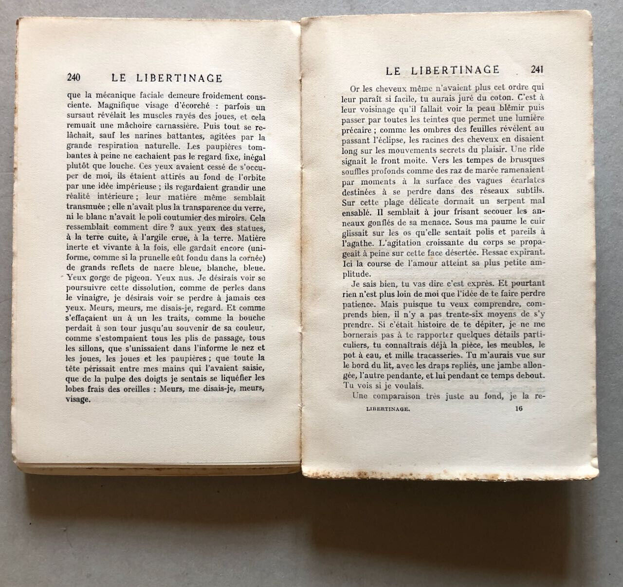 Louis Aragon — Le Libertinage — é.o. / pur fil — Nouvelle Revue Française — 1924