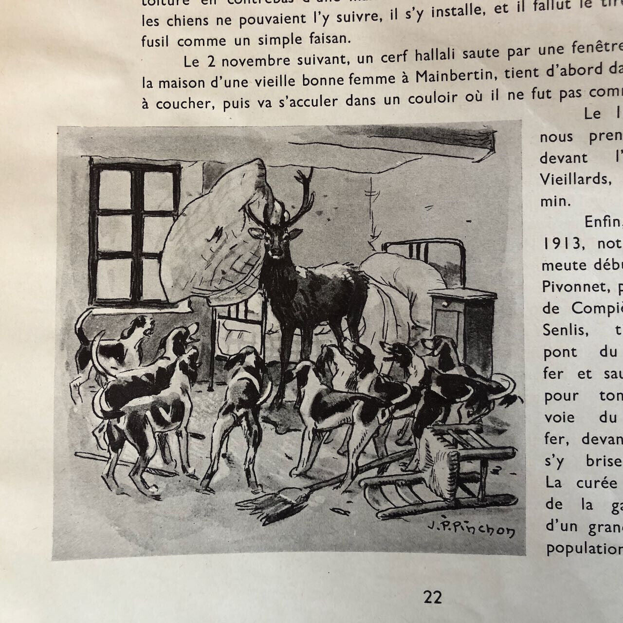 J. Kulp — Cinquante ans par monts et vallons — ill. par J.P. Pinchon — Lang 1935