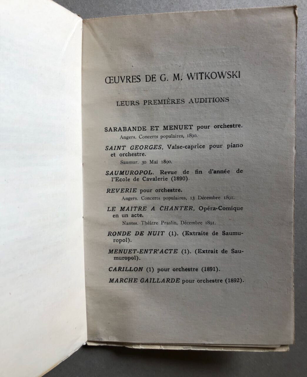 Georges Martin Witkowski — ensemble de documents dont 2 cartes signées — 1943.