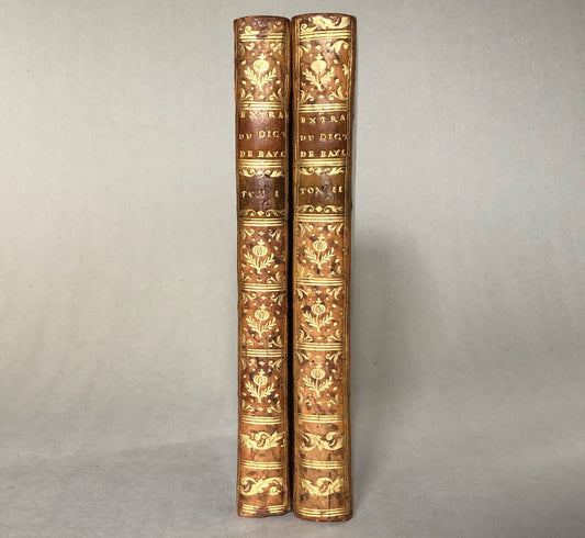 Frédéric II — Extrait du dictionaire de Bayle […] en 2 volumes — Voss — 1767.