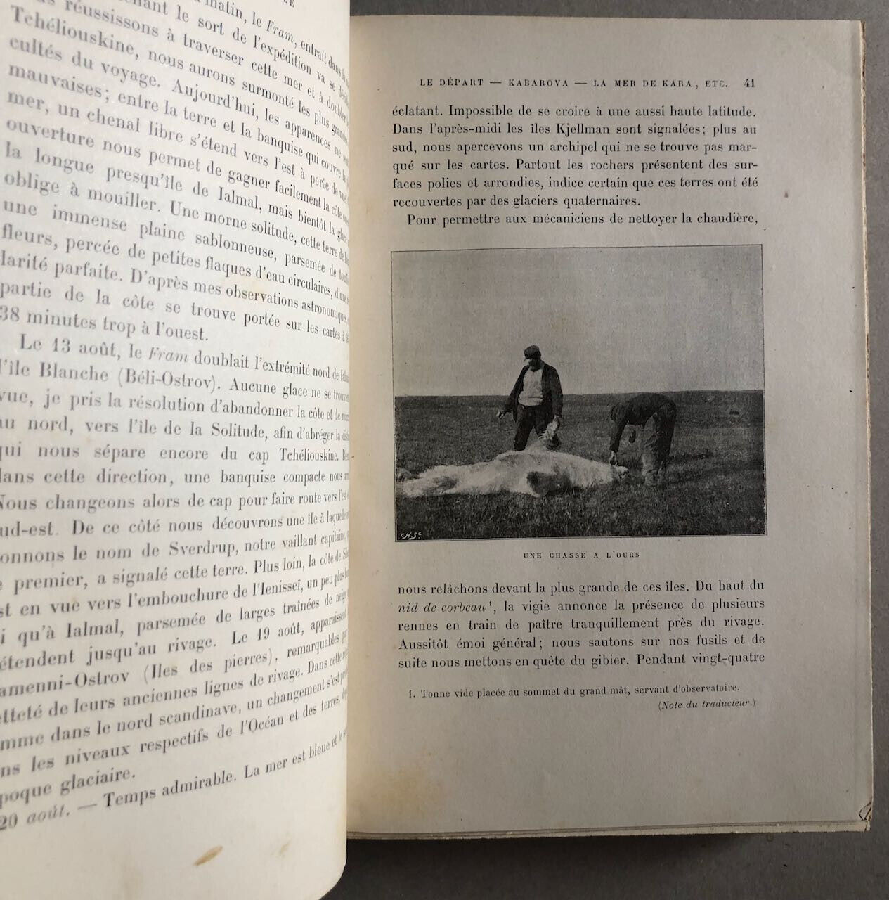 Fridtjof Nansen — Vers le pôle — 200 illustrations — é.o. — Flammarion — 1897.