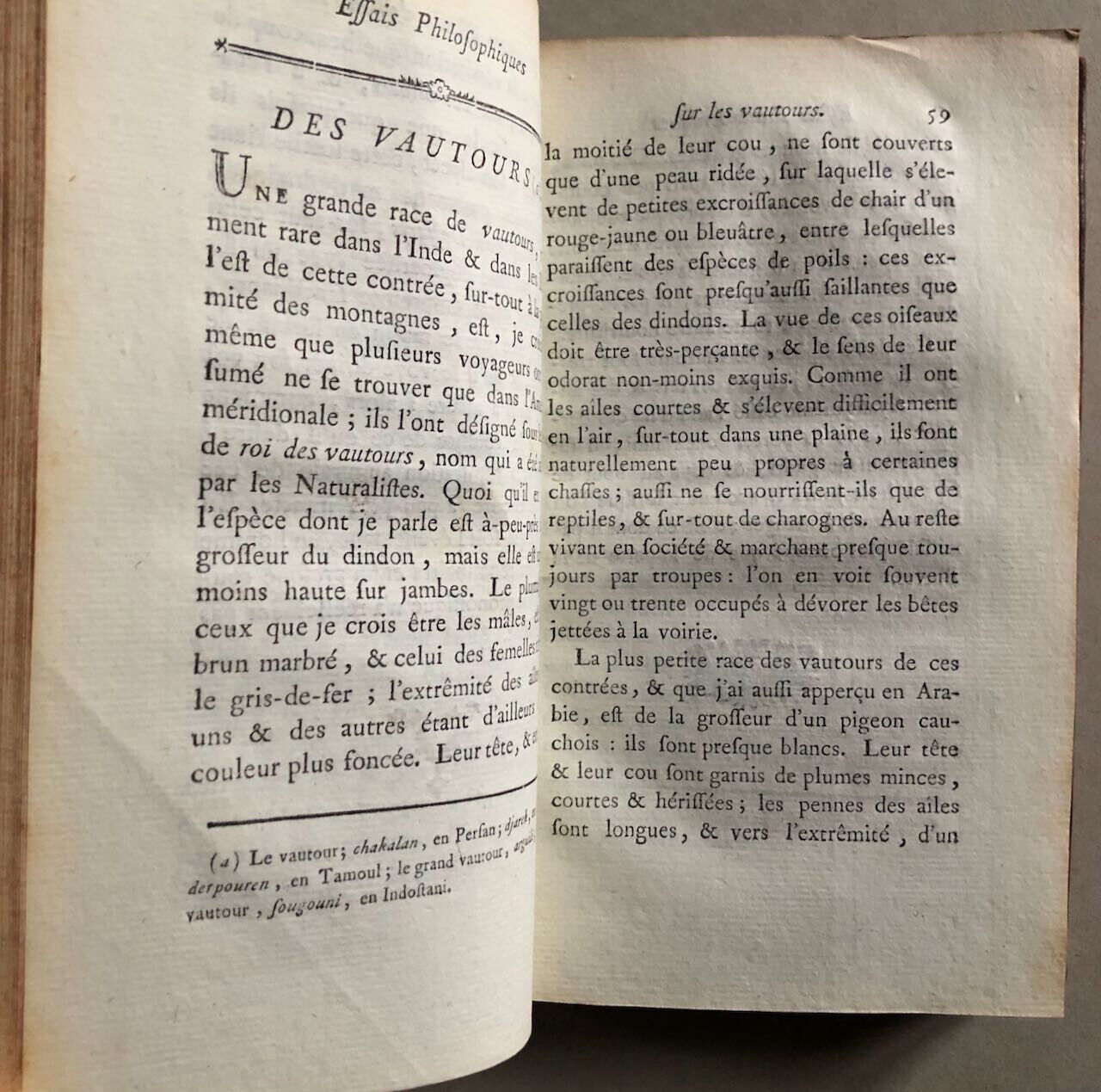 Foucher d’Obsonville — ‎Essais philosophiques [...] — é.o. — Couturier — 1783.