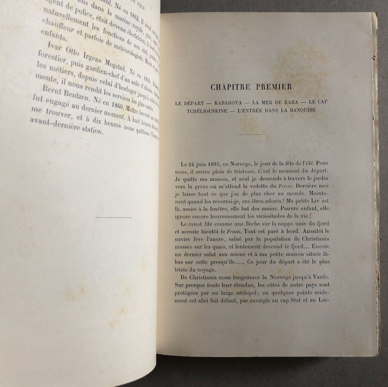 Fridtjof Nansen — Vers le pôle — 200 illustrations — é.o. — Flammarion — 1897.