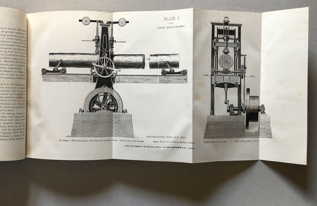 John Richards — Treatise on Wood-Working Machines — E. & F.N. Spon — 1872.