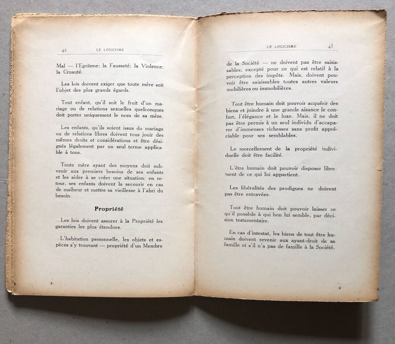 C.C. Calderon — Le Logicisme, origine, doctrine, organisation — Chantenay — 1915