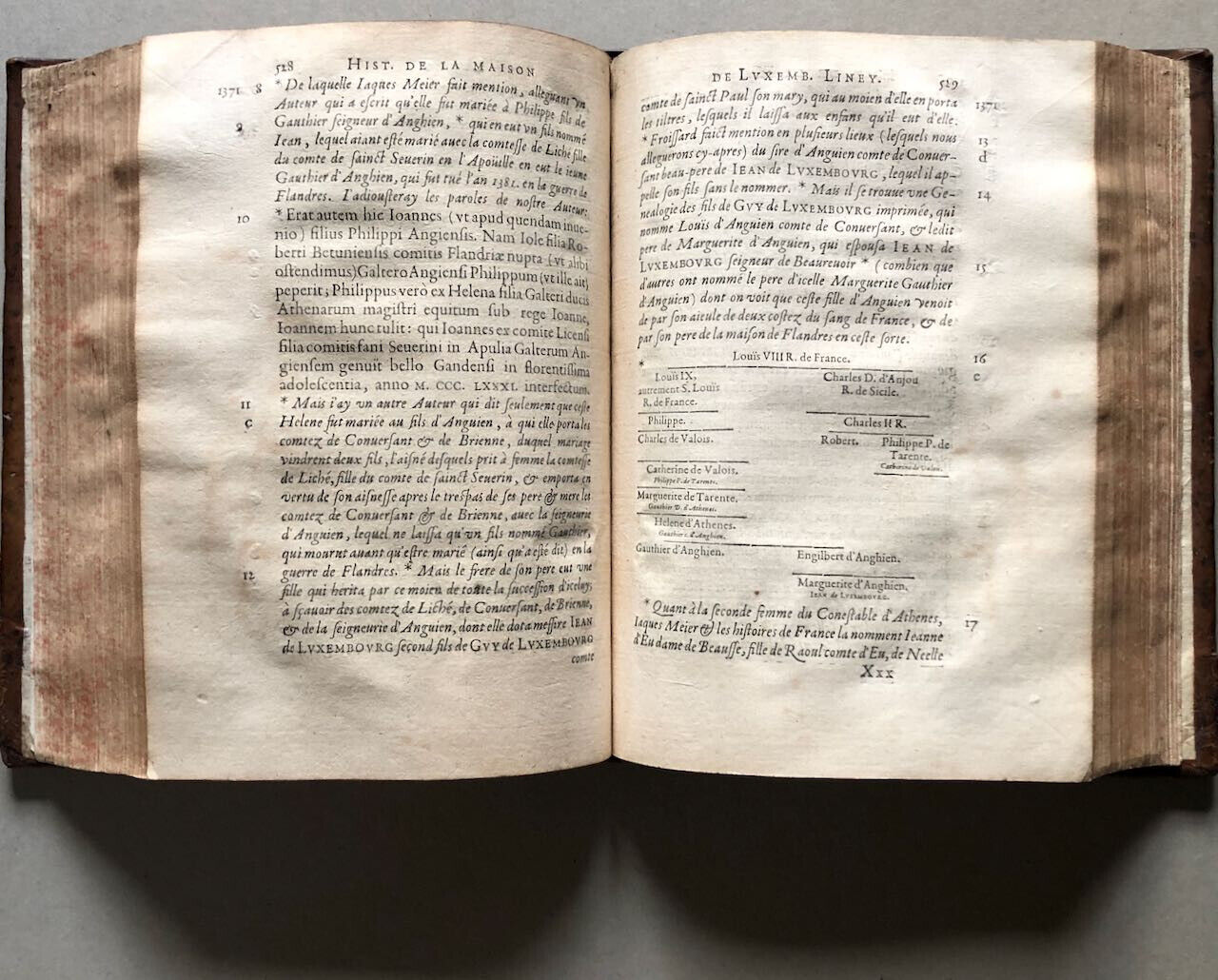 Nicolas Vigner — Histoire de la maison de Luxembourg — in-4° — Blaise — 1619.