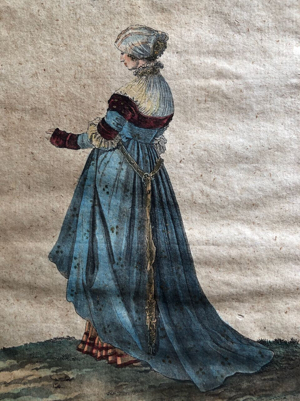 Chrétien de Mechel d'après Hans Holbein — Costume suisse du 16ème siècle — 1790.