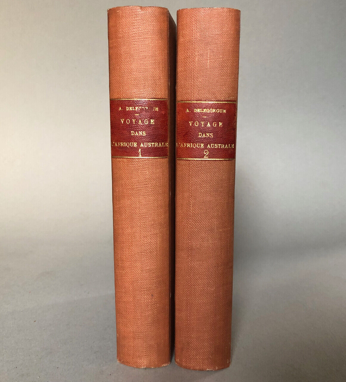 Adulphe Delegorgue — Voyage dans l'Afrique australe  — é.o. — A. René — 1847.