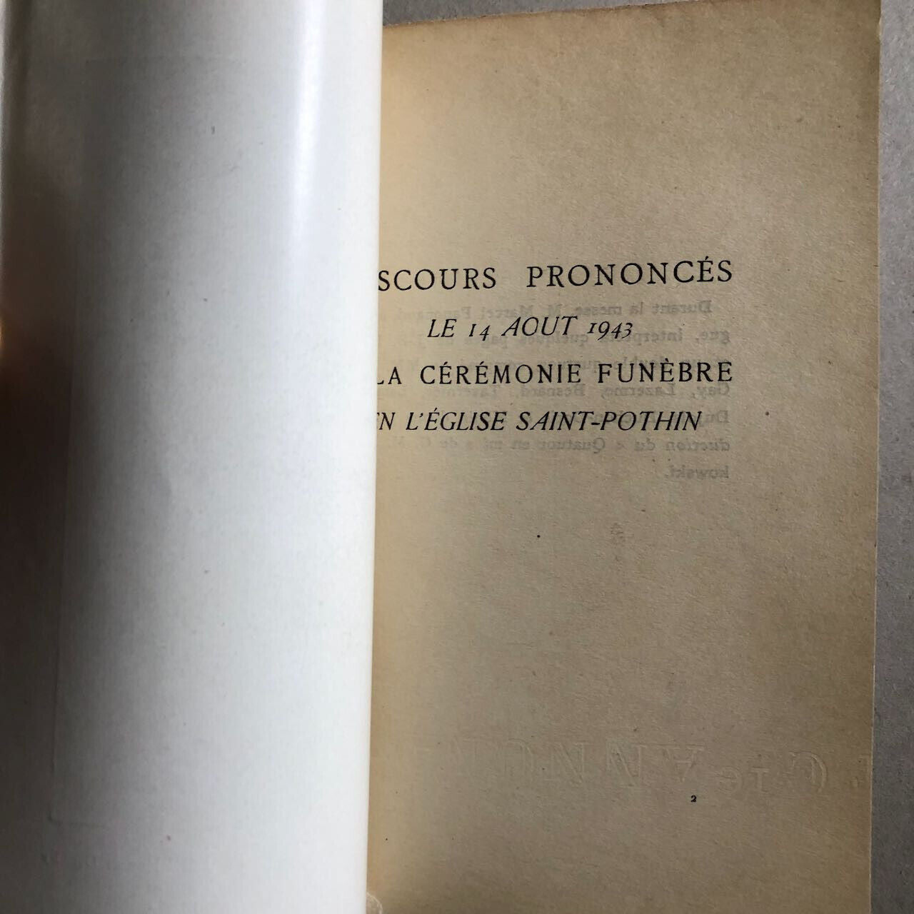 Georges Martin Witkowski — ensemble de documents dont 2 cartes signées — 1943.