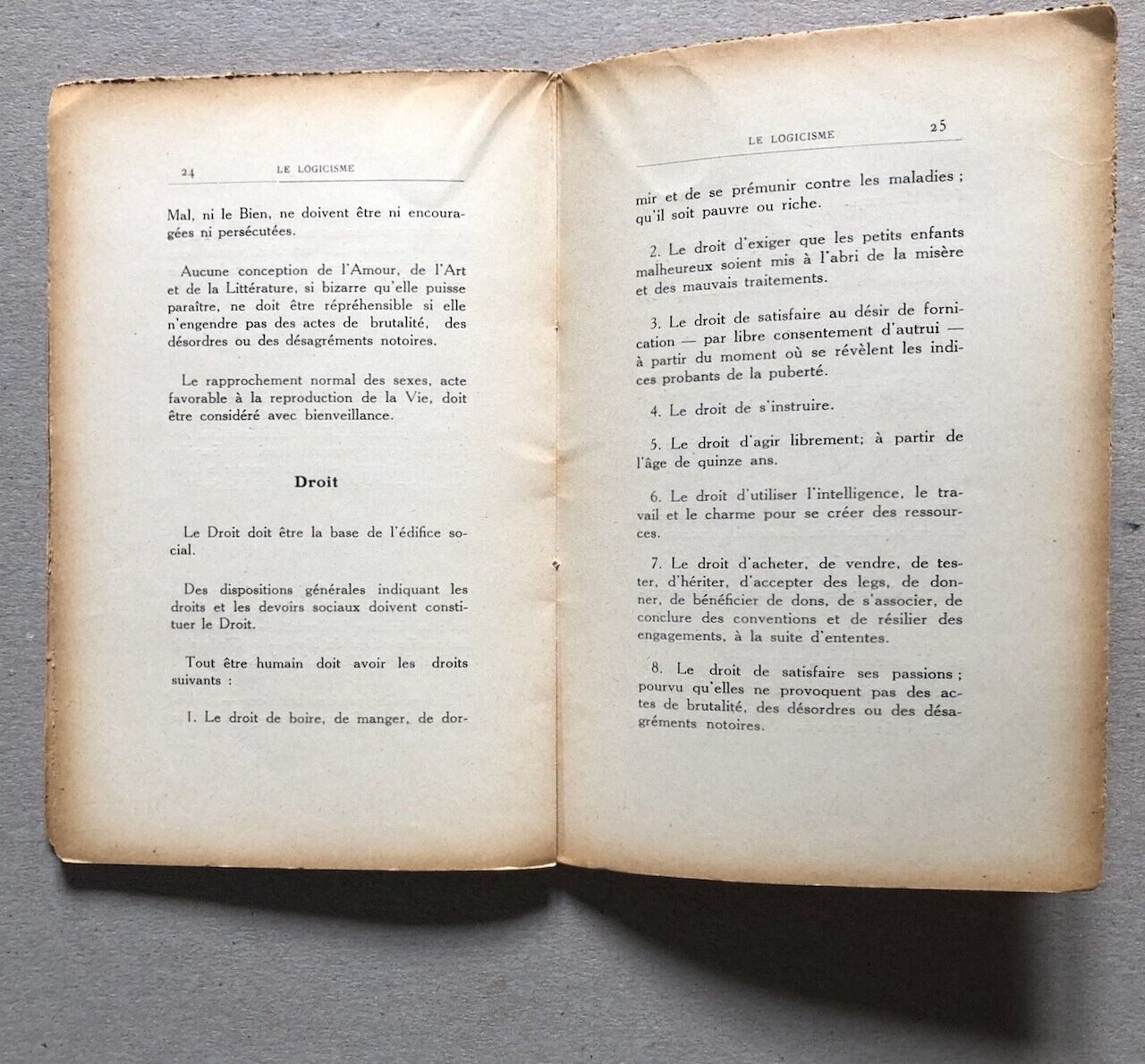 C.C. Calderon — Le Logicisme, origine, doctrine, organisation — Chantenay — 1915