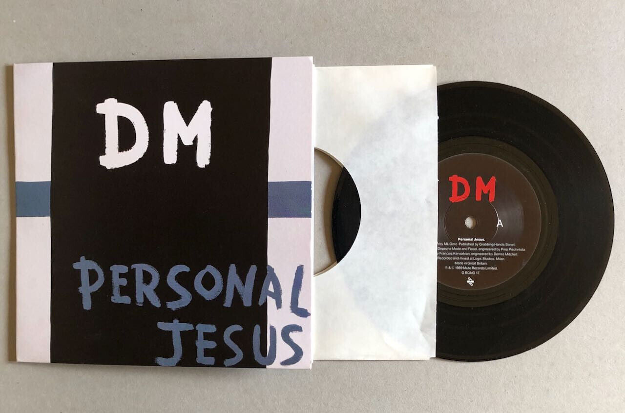 Dépèche Mode — Personal Jesus — 7"45 RPM Limited Edition — Mute G BONG 17 — 1989