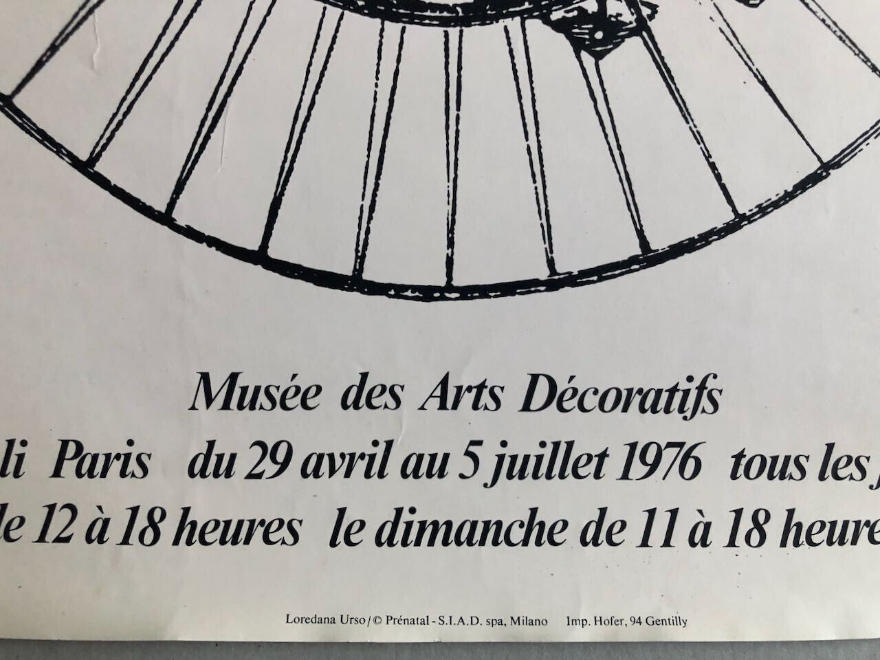 Les Machines célibataires — affiche de l'exposition au musée des arts décoratifs