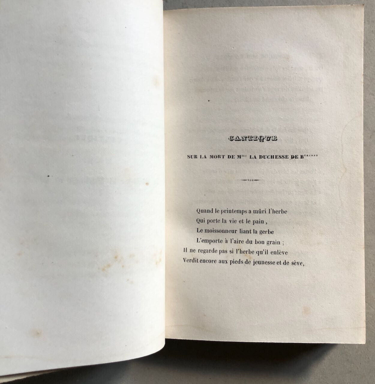 Alphonse de Lamartine — Recueillements poétiques — é. o. — Gosselin — 1839.