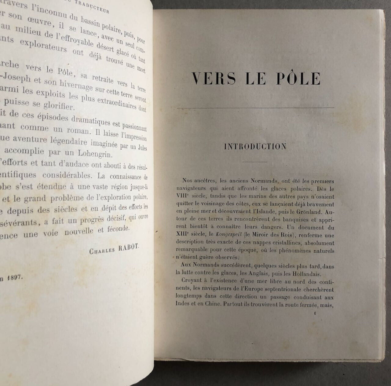 Fridtjof Nansen — Vers le pôle — 200 illustrations — é.o. — Flammarion — 1897.