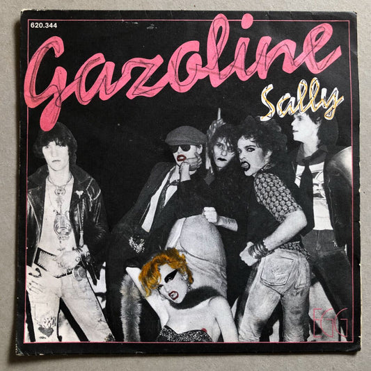 Gazoline (Alain Kan) — Sally/Electric injection — 45 RPM 7" — Egg 620.344 — 1977