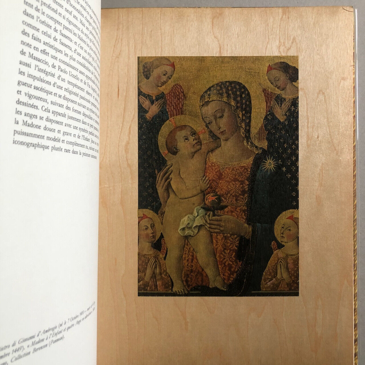 Enzo Carli — Peinture siennoise — lithographies sur bois — Beatrice d'Este  1962