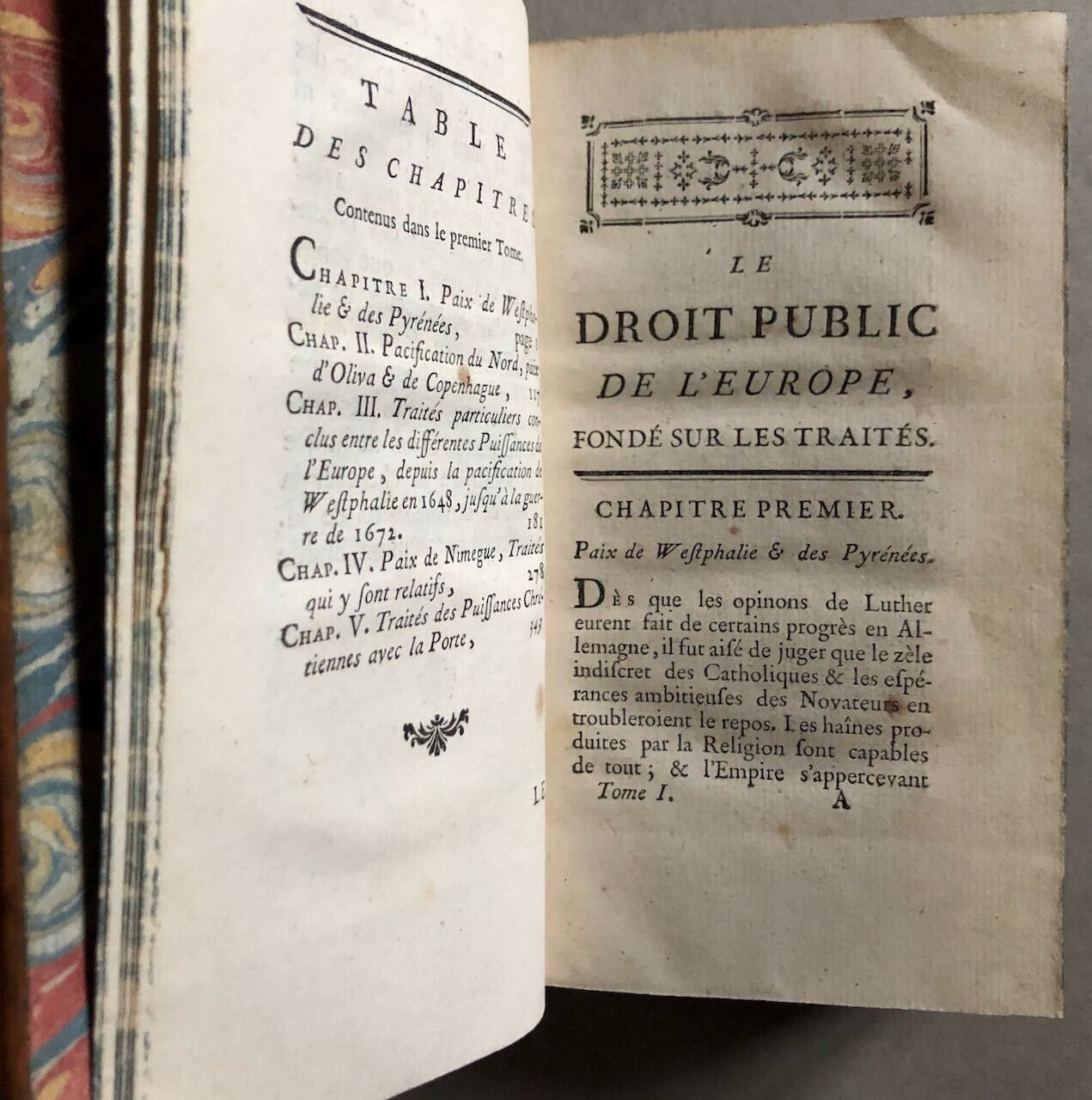 Abbé Mably — Le Droit public de l'Europe fondé sur les traités — Bailly  1776