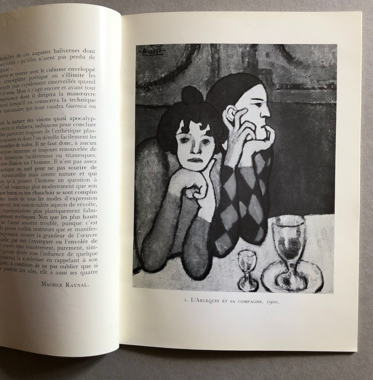 Picasso — catalogue de l'exposition au musée de la pensée française — 1954.