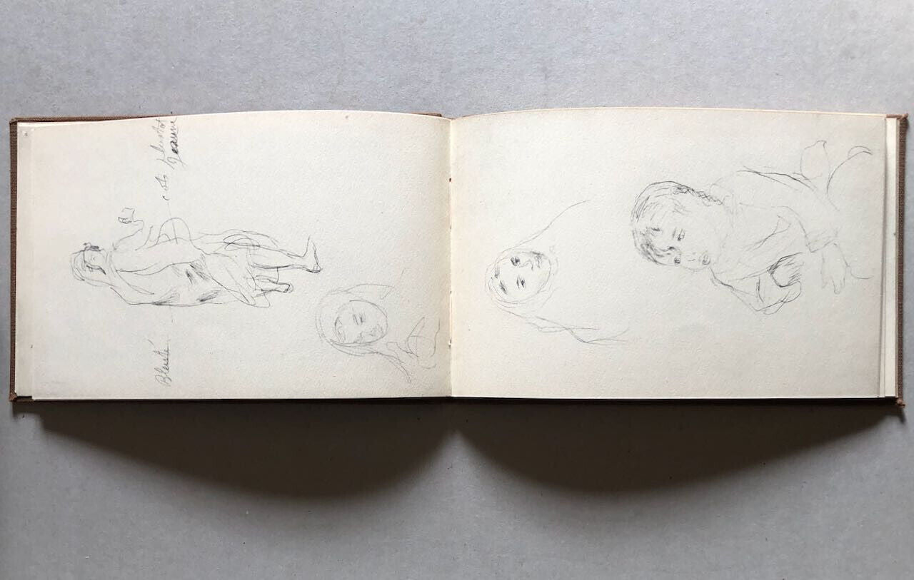 Auguste Renoir — Carnet de dessins en facsimile — Jacomet — tirage limité — 1955