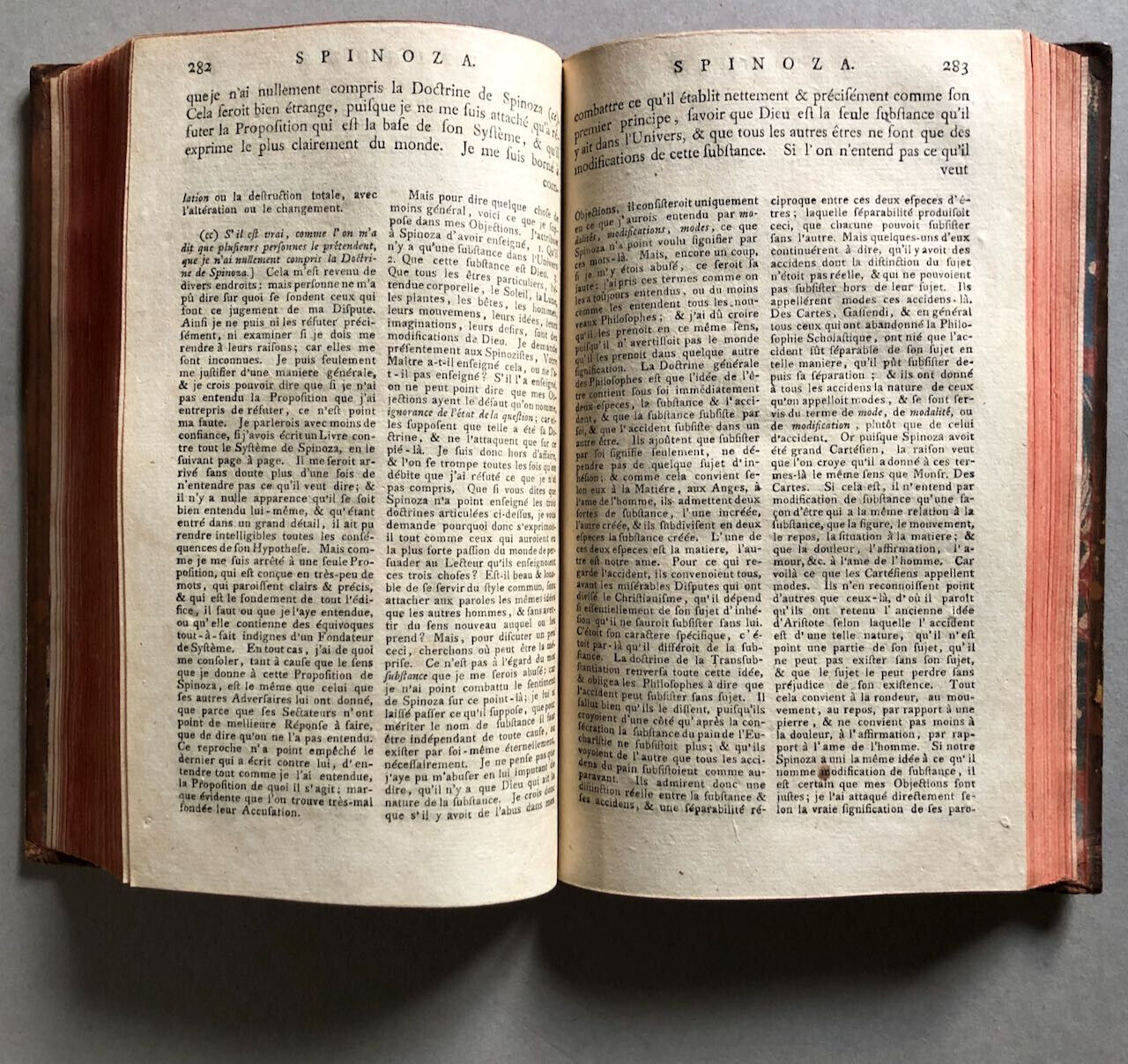 Frédéric II — Extrait du dictionaire de Bayle […] en 2 volumes — Voss — 1767.