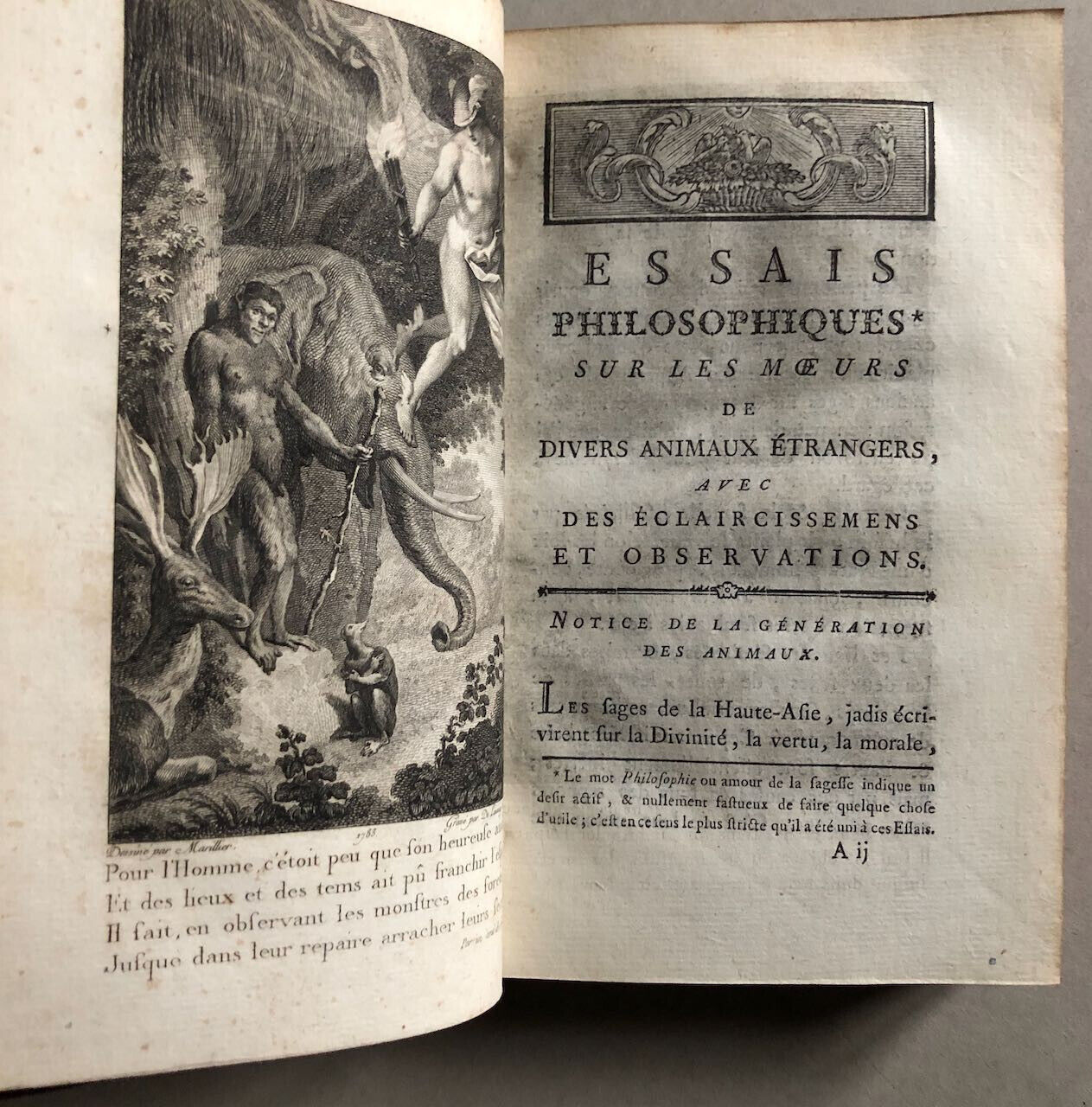 Foucher d’Obsonville — ‎Essais philosophiques [...] — é.o. — Couturier — 1783.