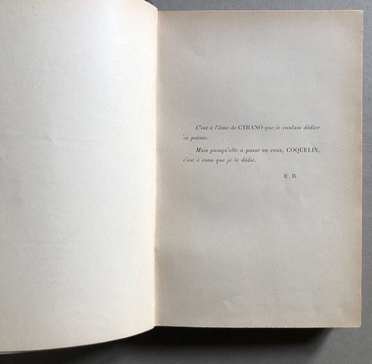 Edmond Rostand — Cyrano de Bergerac — é.o. — Charpentier — 1898.