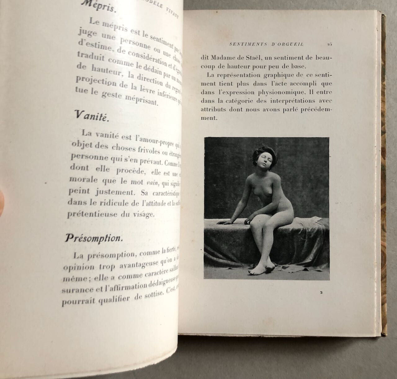 Amédée Vignola — Le Modèle vivant — 225 photographies — Méricant — 1903.