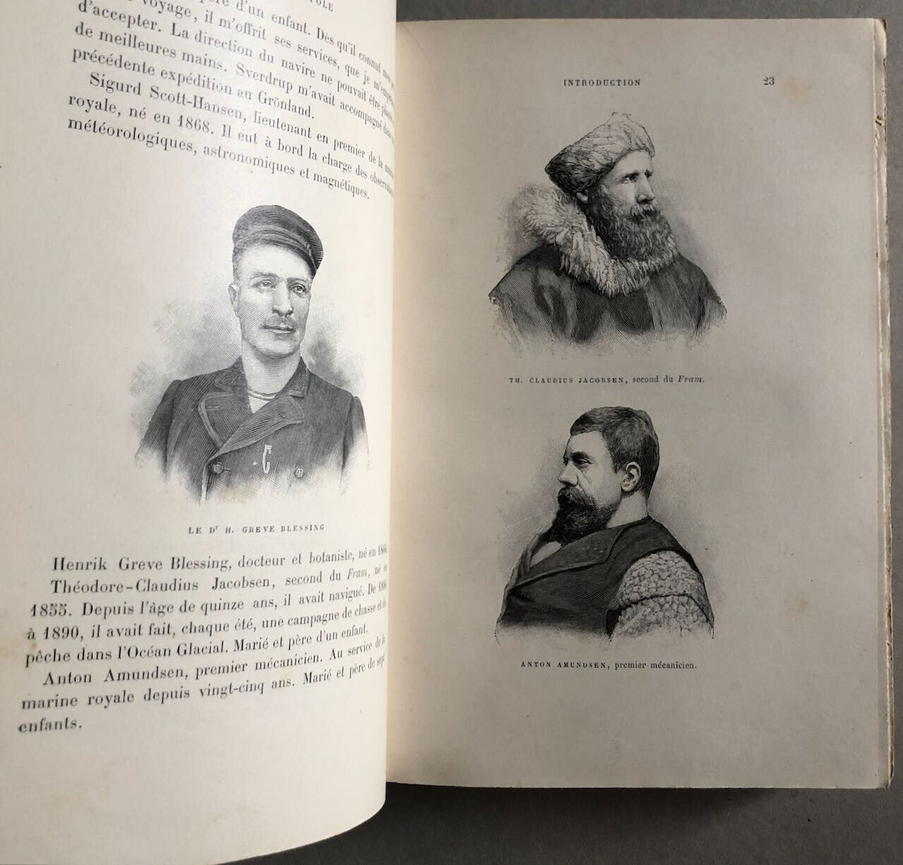 Fridtjof Nansen — Vers le pôle — 200 illustrations — é.o. — Flammarion — 1897.